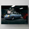 Affiche sur toile de voiture de sport