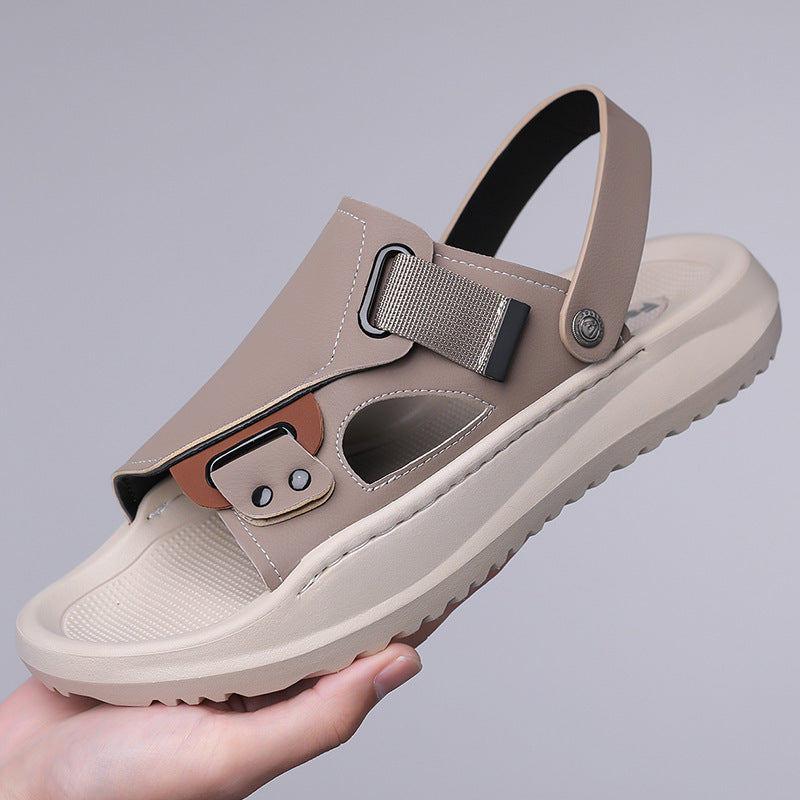 Sandales de taille extra-large pour les hommes Arrivée d'été Soft-soled et Casual
