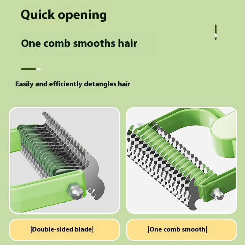 Peigne de déco mode pour les cheveux d'animal