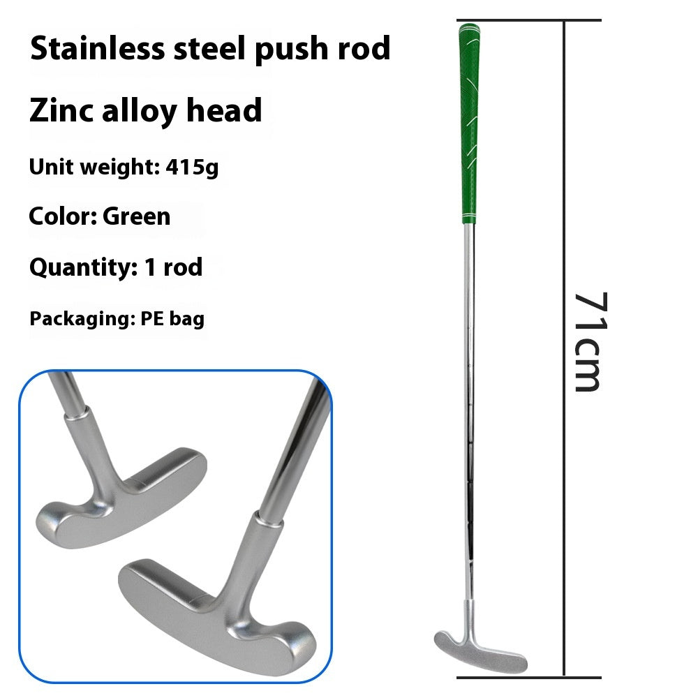 Golf Putting Rod Acier inoxydable Club Manche double face partagée