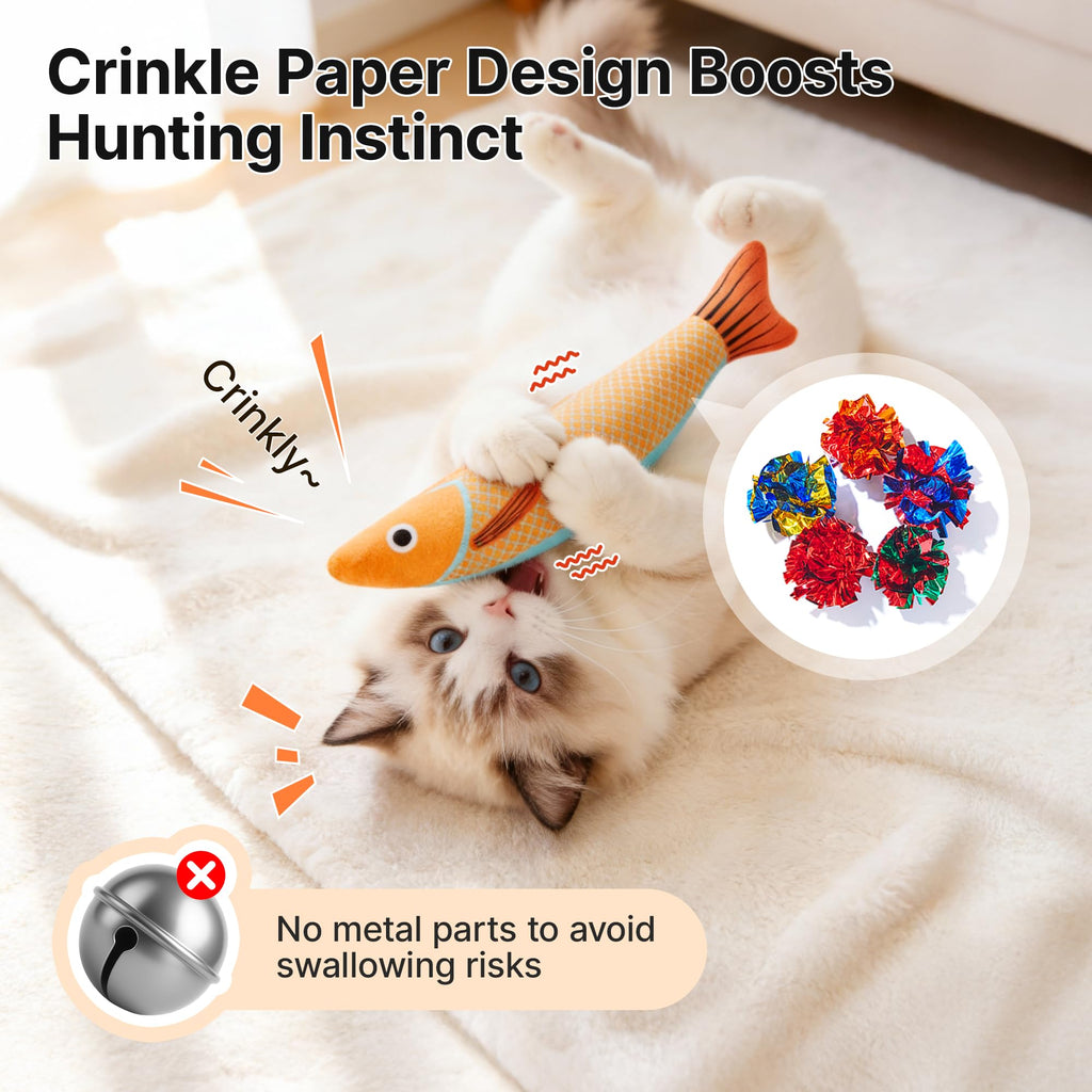 Jouets de chat Sauer Poisson