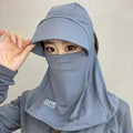 Masque de protection solaire pleine face Blocking UV Respirant Visage unique pour vélo