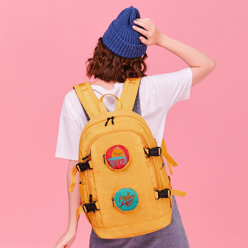 Mode femme Style coréen Sac à dos léger