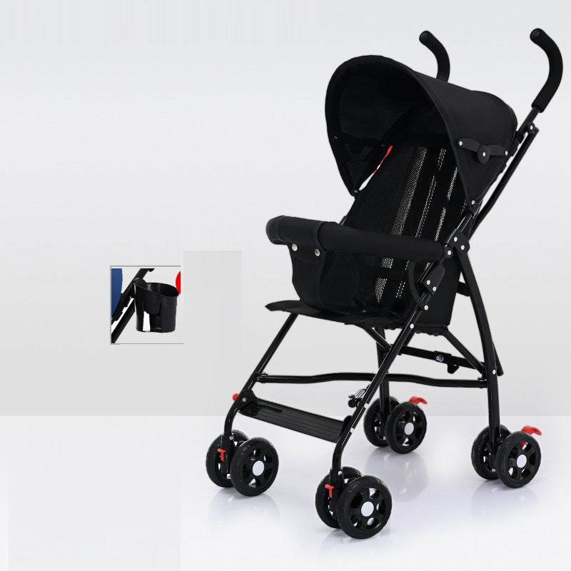 Assieds-toi et couche-toi Bébé Portable Pliant Simple Trolley