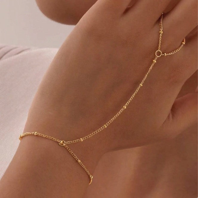 Bracelet de bague élégant avec une ambiance légère et luxueuse