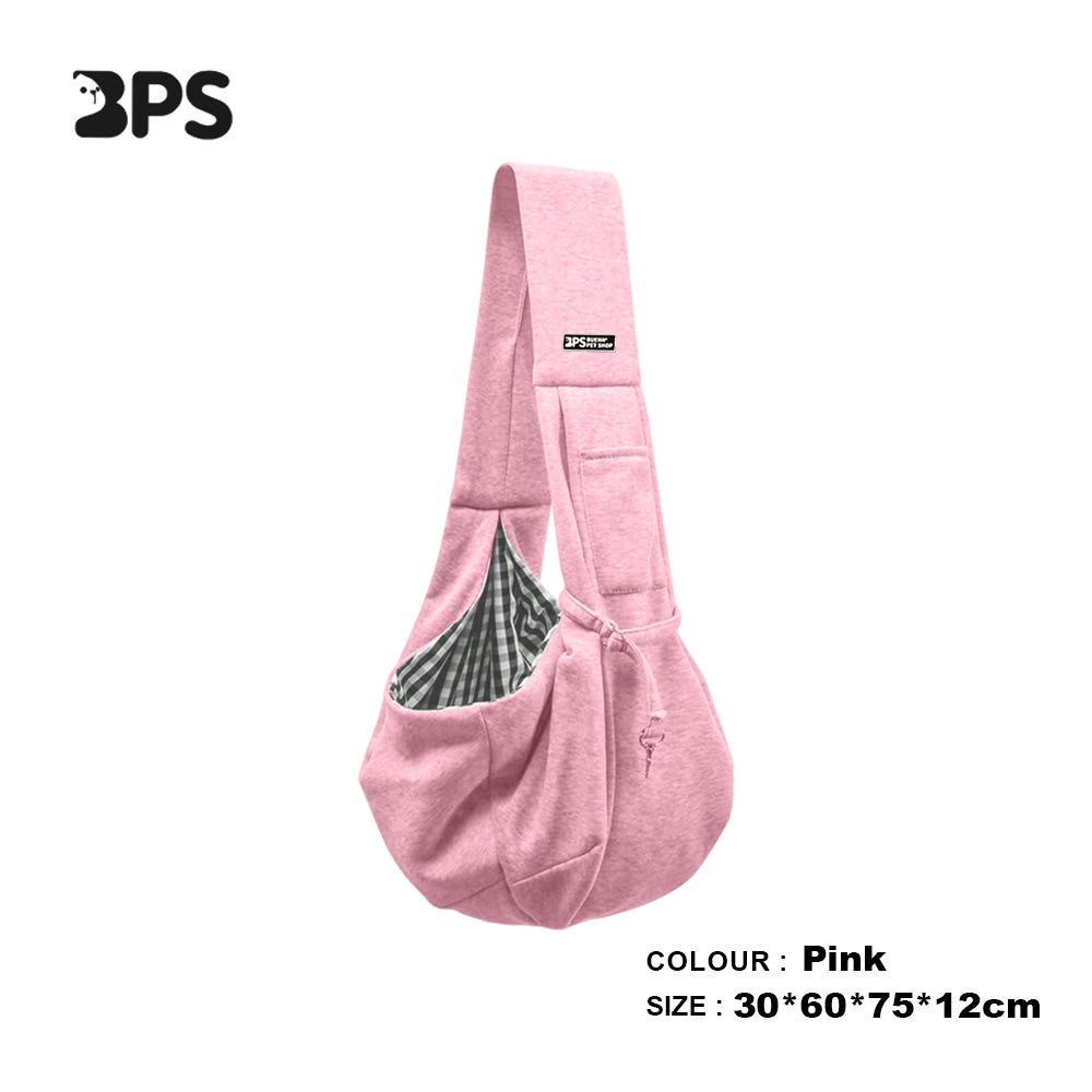Confortable sac de chien en coton Pet Out Crossbody sac d'épaule Voyage extérieur Portable Chat Pupp