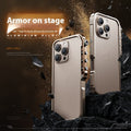 Boîtier de téléphone d'armure anti-retour approprié pour la dissipation de chaleur 15PRO MAX en alliage d'aluminium 16