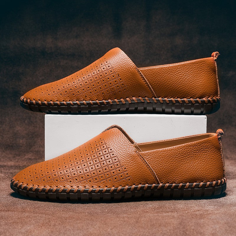 Chaussures de conduite décontractées et tendance pour hommes