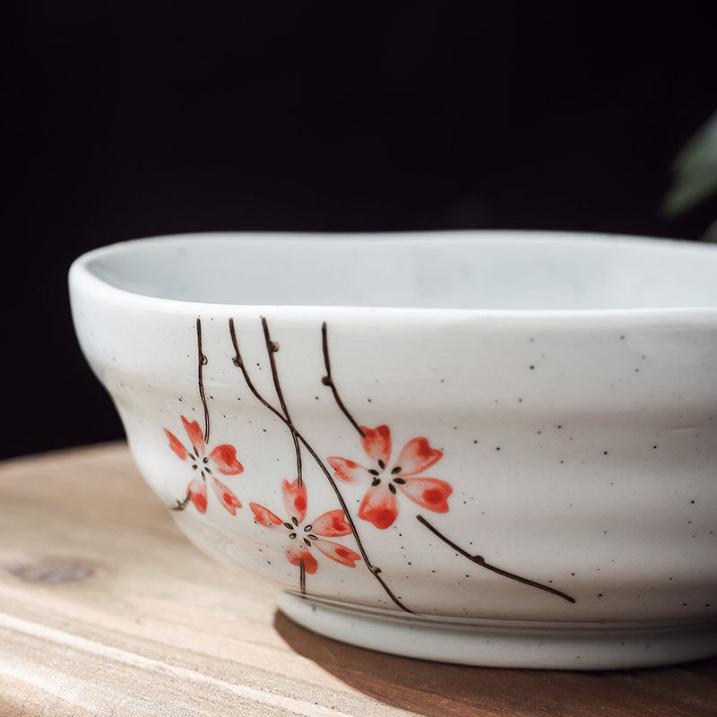 Créative Underglaze Color Tableware Ménage Dessert Ramen Bowl