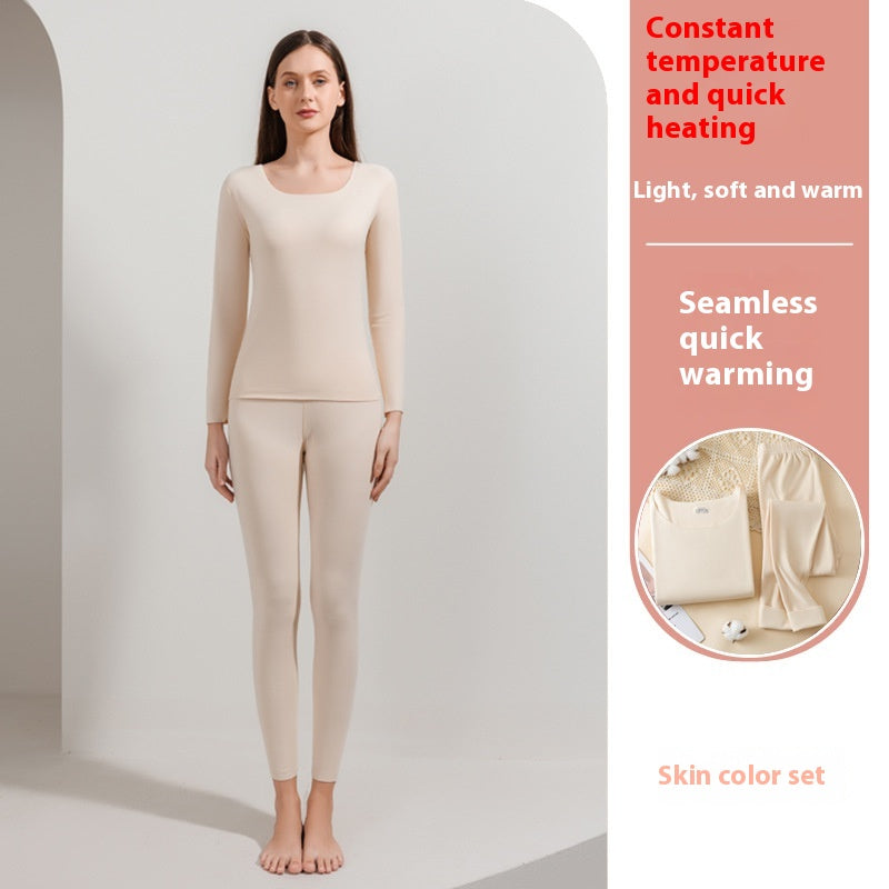 Sous-vêtements thermiques sans couture à double face