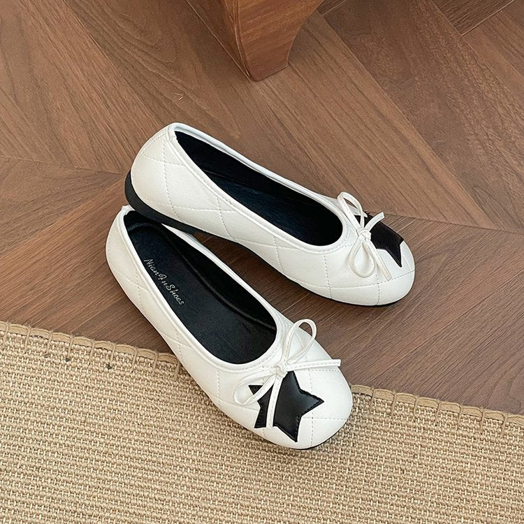 Niche Elegant Fivepointed Star Flats