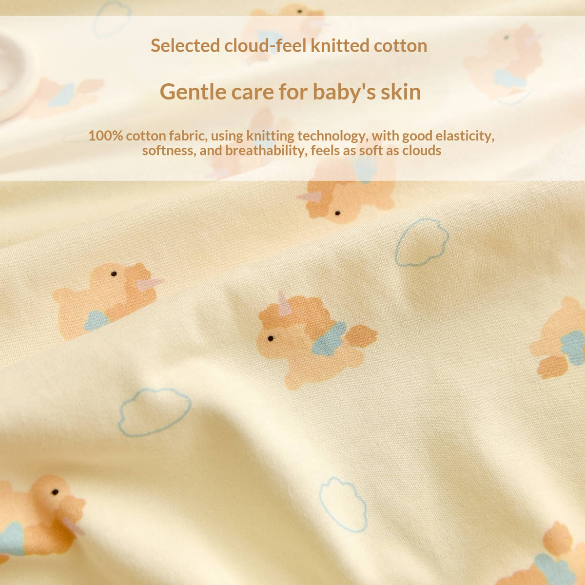 Bébé nouveau-né Pure Cotton Classe A Housse de protection pour matelas