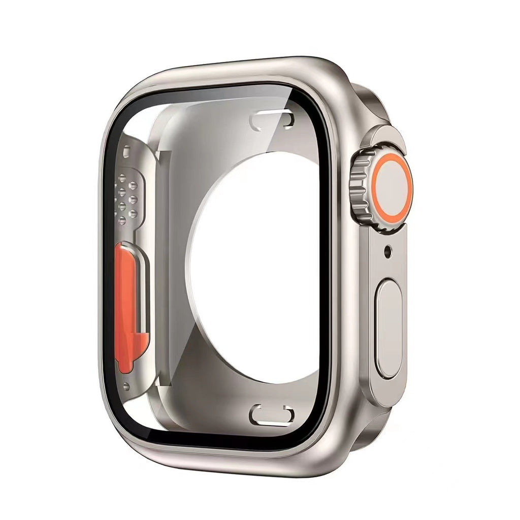 Coque de montre intégrée avant et arrière entièrement fermée
