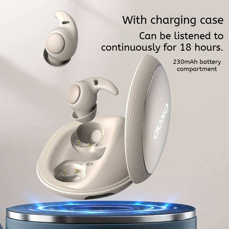KP-228 Hot-seller En stock sans fil Bluetooth écouteurs de sommeil dans l'oreille conception longue batterie Li