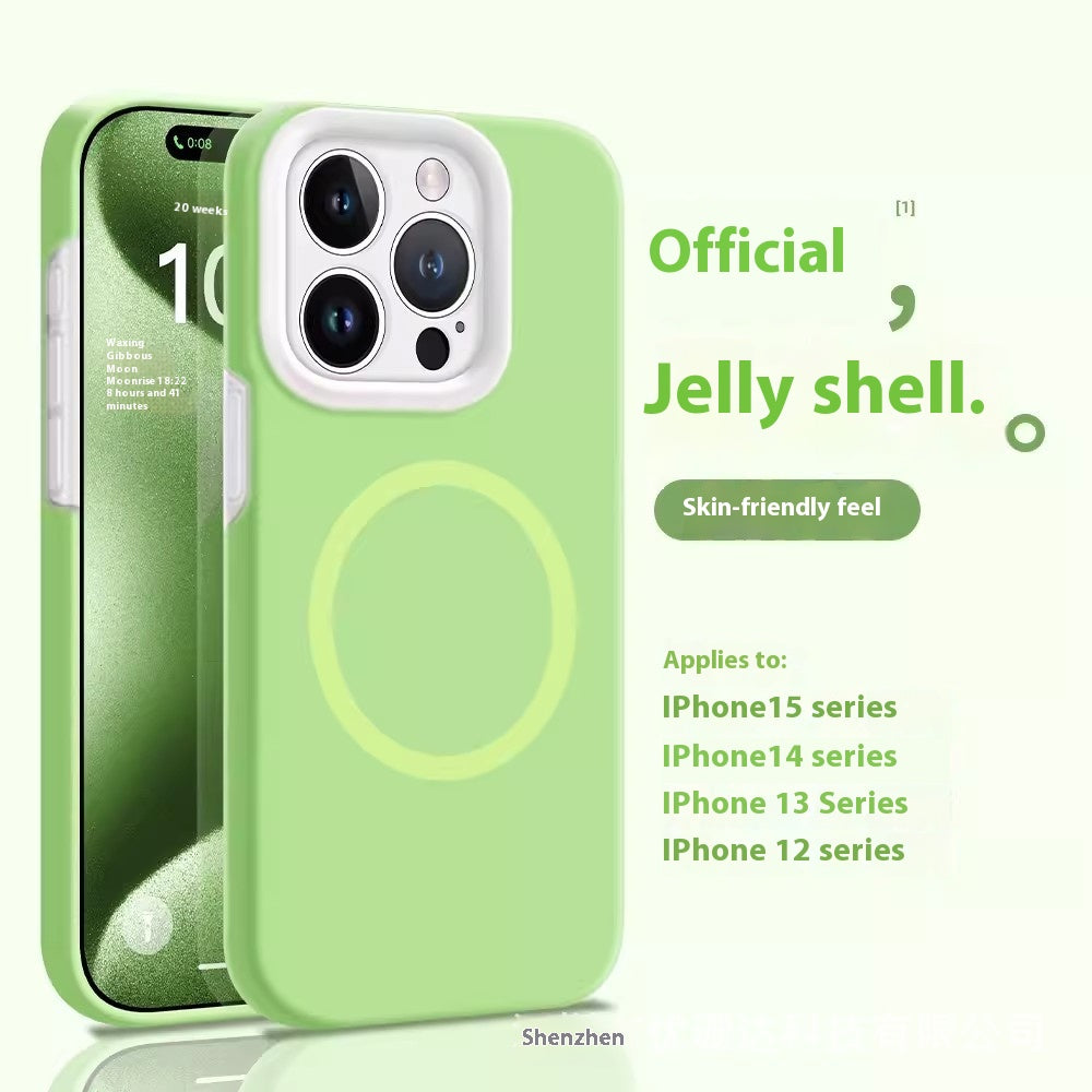 Jelly liquide magnétique Silica Gel boîtier de téléphone