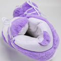 Grandes chaussures de coton en peluche