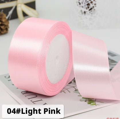 Pink 1 light handmade ribbon package