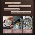 Remontoir double montre pour montres mécaniques automatiques