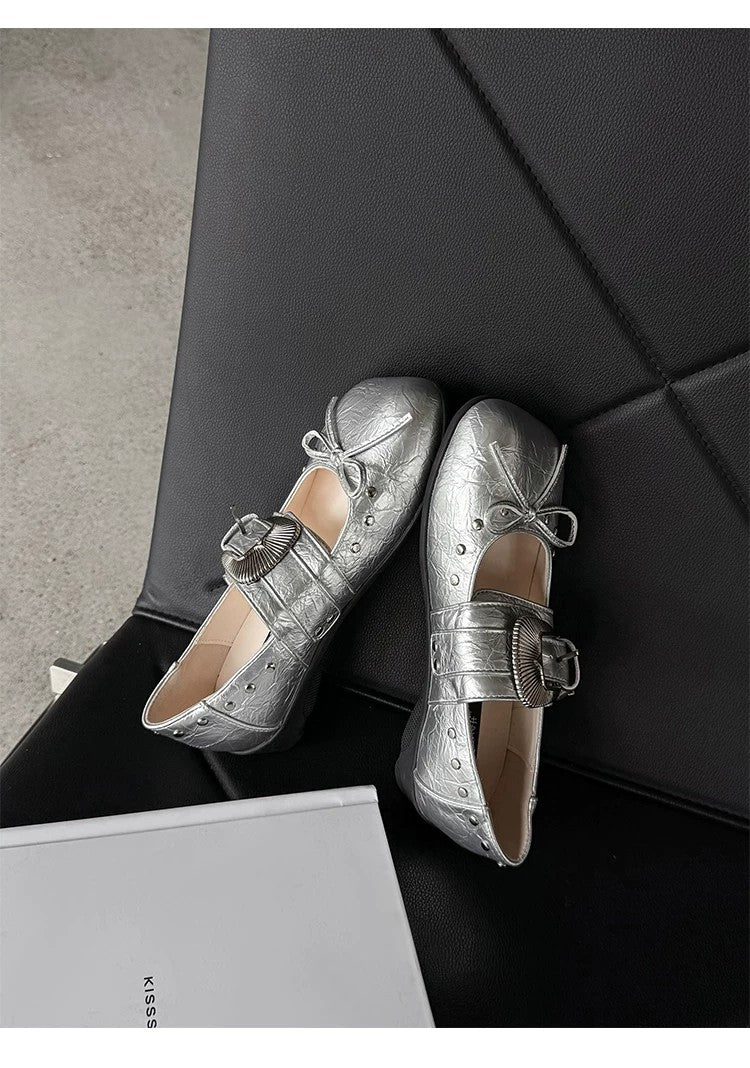 Chaussures Femmes Ballet d'été Style intérieur Hei