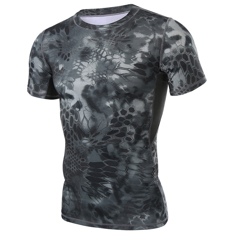T-shirt casual à col d'équipage pour hommes