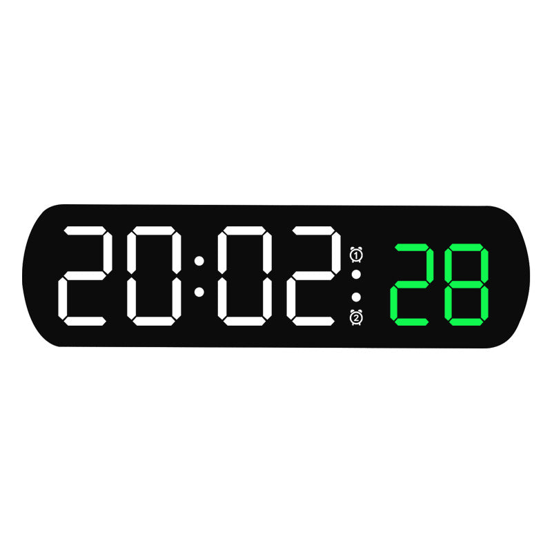 Horloge LED multifonction avec température et seconde main