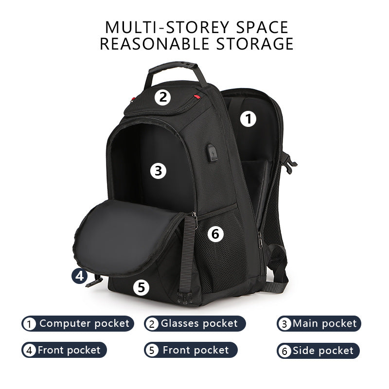 Sac à dos de voyage de grande capacité