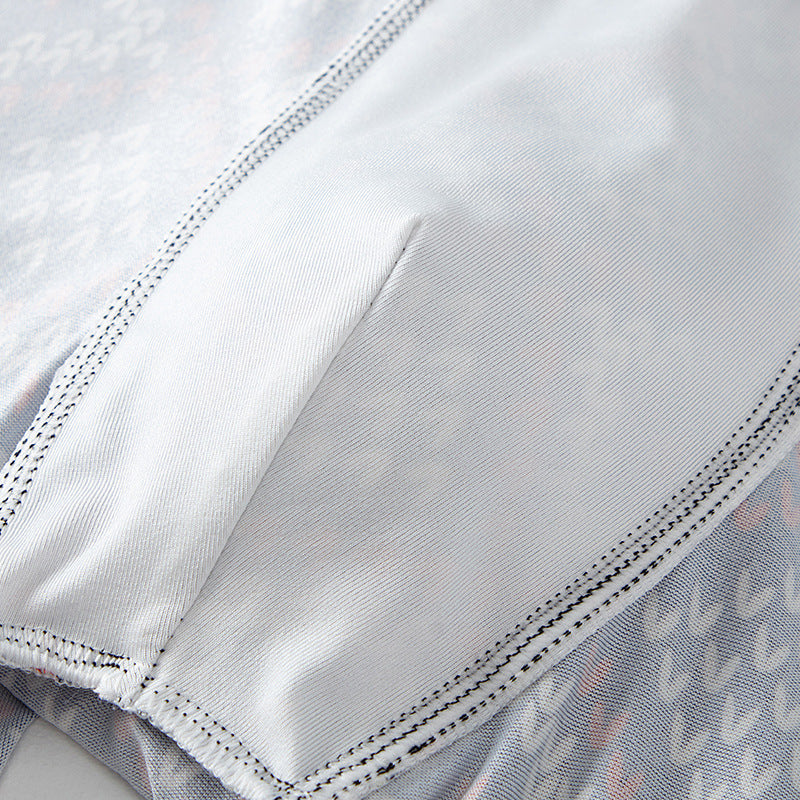 Sous-vêtements imprimés en polyester pour hommes