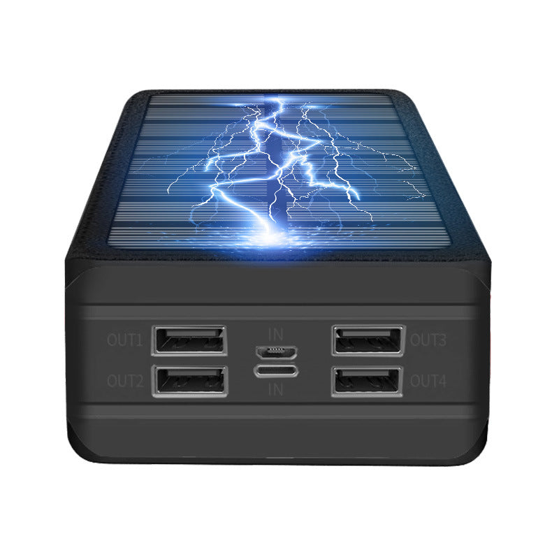High-capacity portable wireless charging power bank