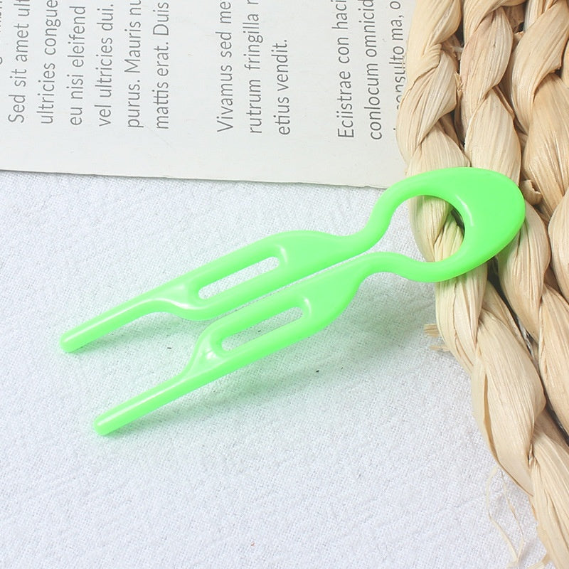 Style européen et américain Large U-forme femme simple Joker Hairclip