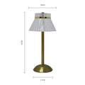 Retro Bedside Table Lamp Touch-Sensitive USB Charging Ambient Light