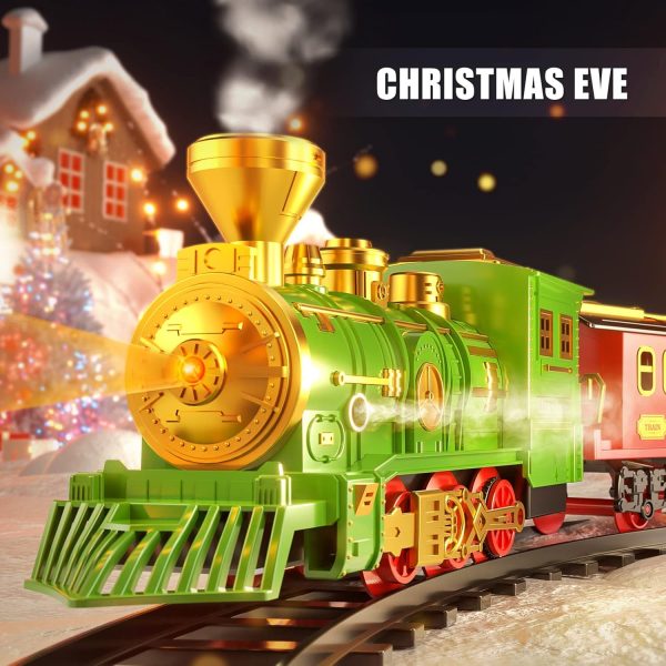 Classique Train Track Électrique Lamplight Musique Track Train Jeu