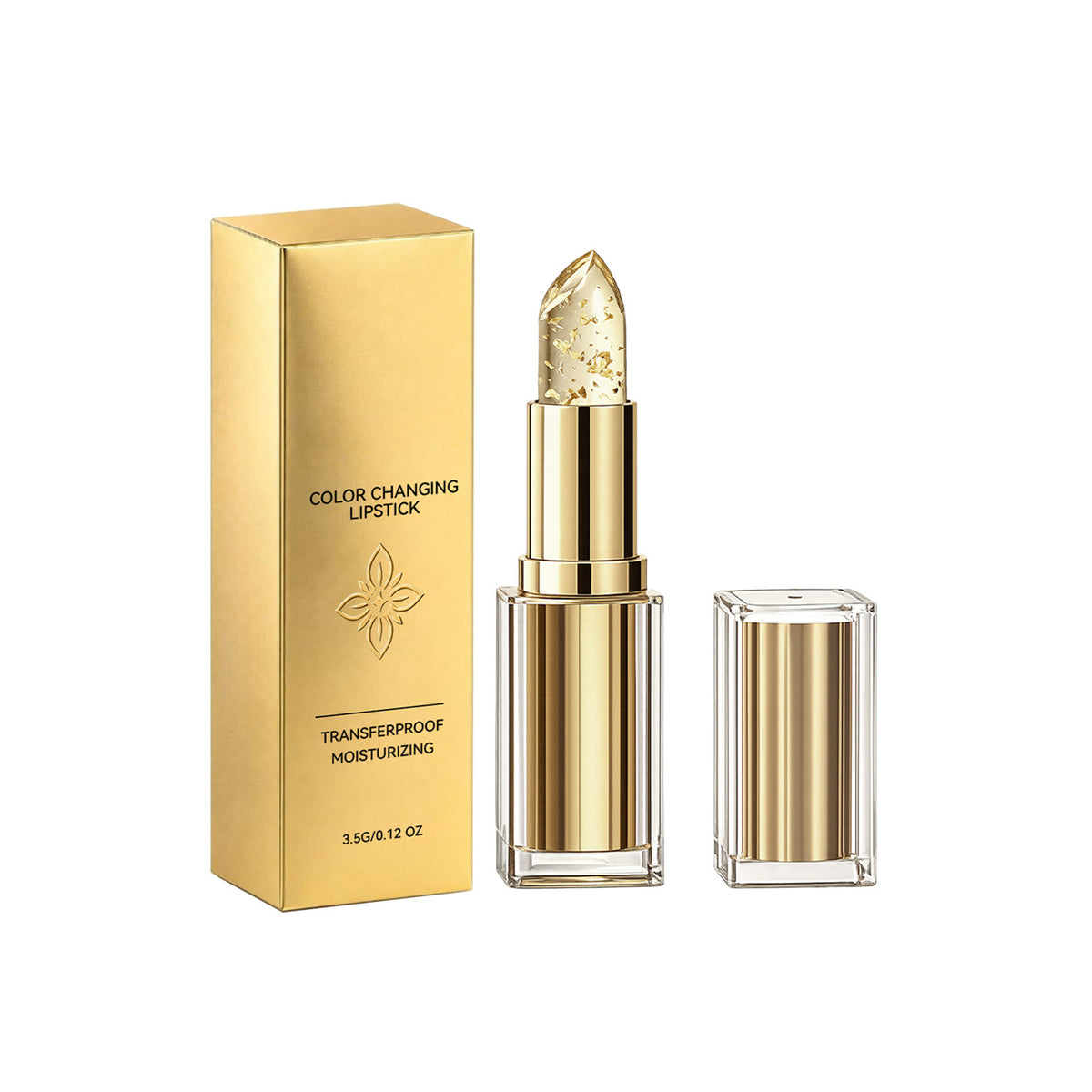 Colour-changing hydrating lip balm
