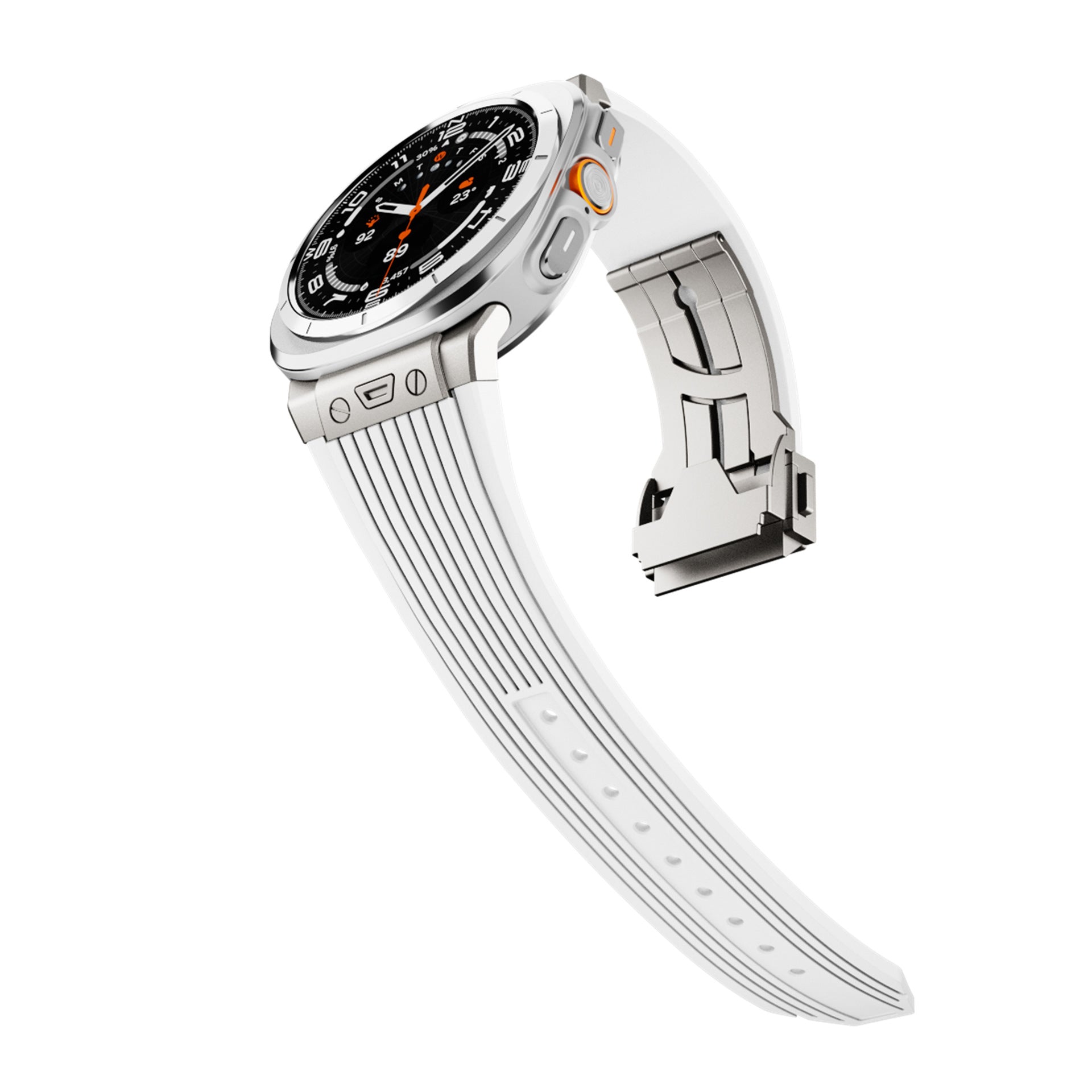 Bracelet de montre à grains en alliage de silicone