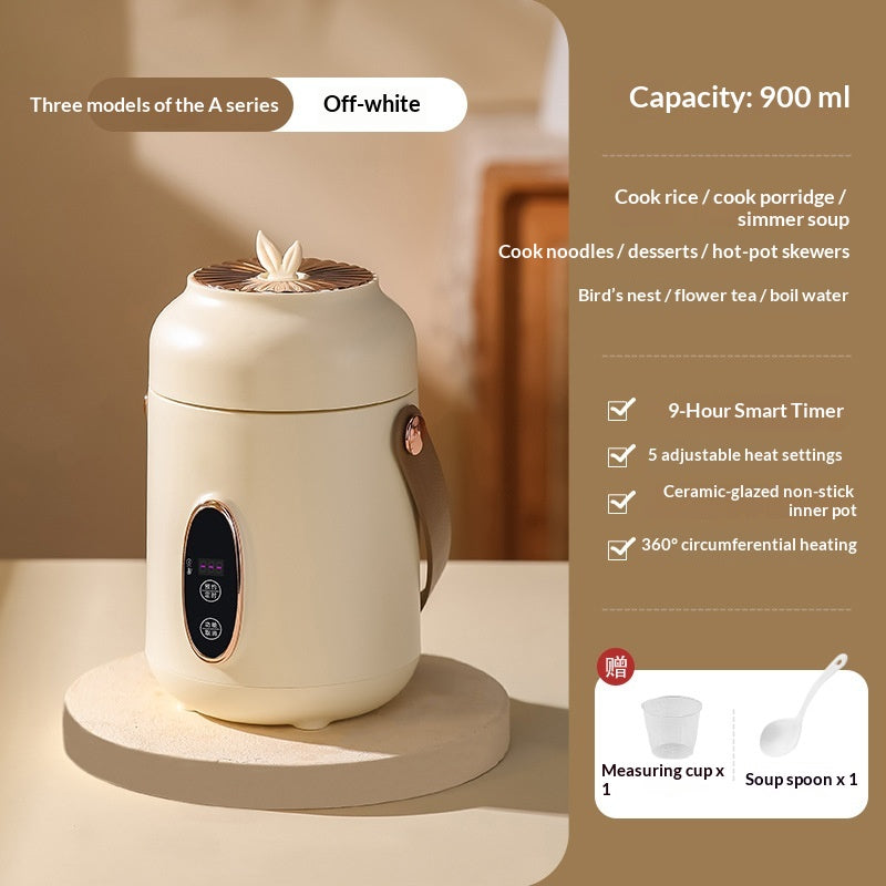 Portable Health Pot Petite tasse électrique multifonction pour usage domestique Porridge automatique