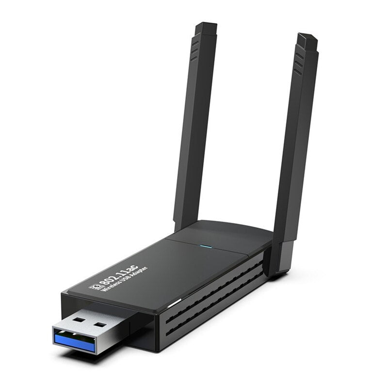 USB 3.0 Adaptateur WIFI sans fil 1300Mbps Long Range Dongle Dual Band 5Ghz Network