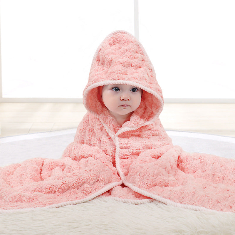 Couverture de toilettage à capuche pour enfants