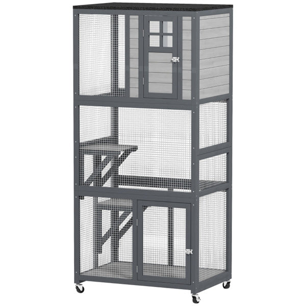 Escaliers pour animaux de compagnie Cat Climbing Tower Cat House