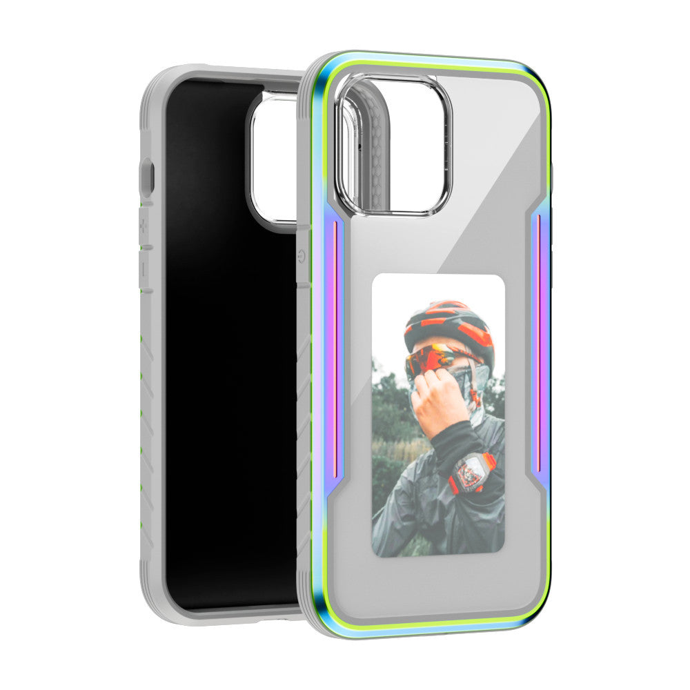 Support Chargeur sans fil bricolage écran quatre couleurs E-ink téléphone mobile protection Case