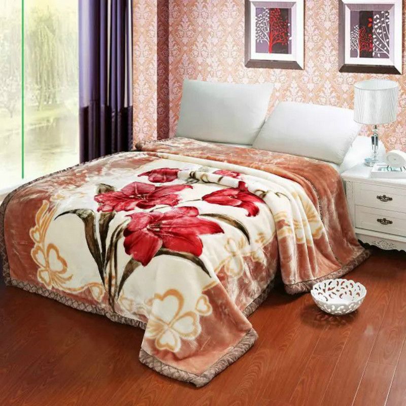 Couverture chaude en double couche de corail