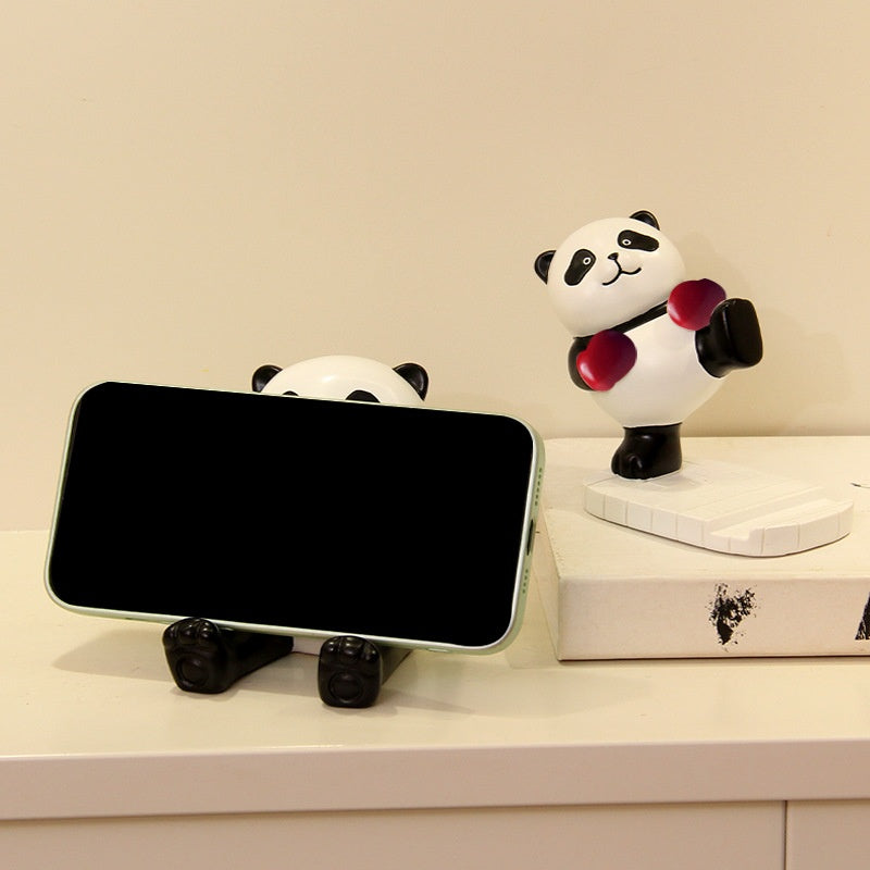 Porte-Téléphone Panda Ornement Cadeau culturel et créatif décoratif