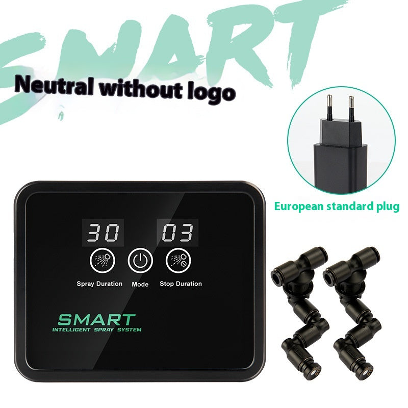 Vaporisateur à vaporisation de temps de la forêt pluviale Humidification simulée Spray intelligent de pluie