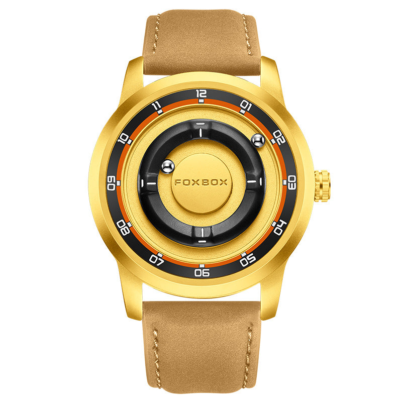 Montre Quartz multifonctions pour hommes à échelle romaine cool