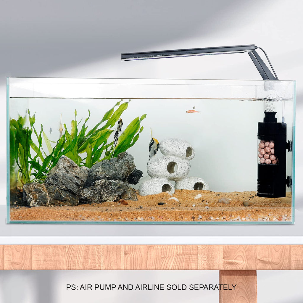 Petit filtre à éponge bio Aquarium avec boules de céramique