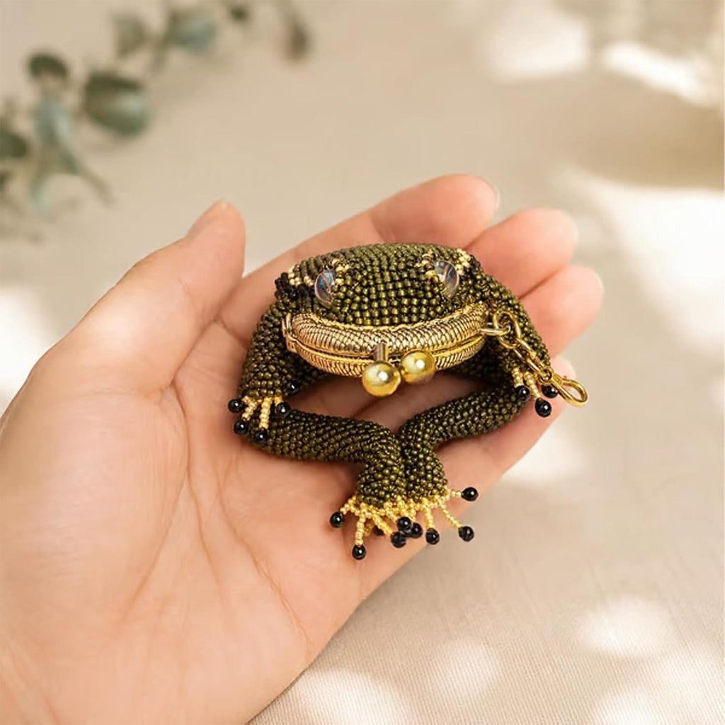 Cute Frog Coin Purse Adorable Accessory Storage Box