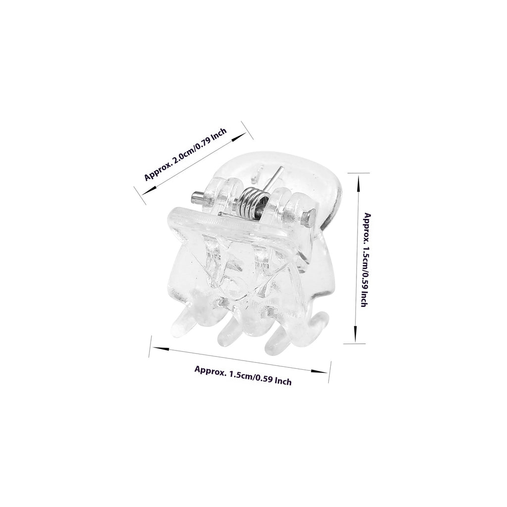 Matte Black Mini Griffe Clip 1cm Female Bangs Petits Coiffures Broyées pour Enfants