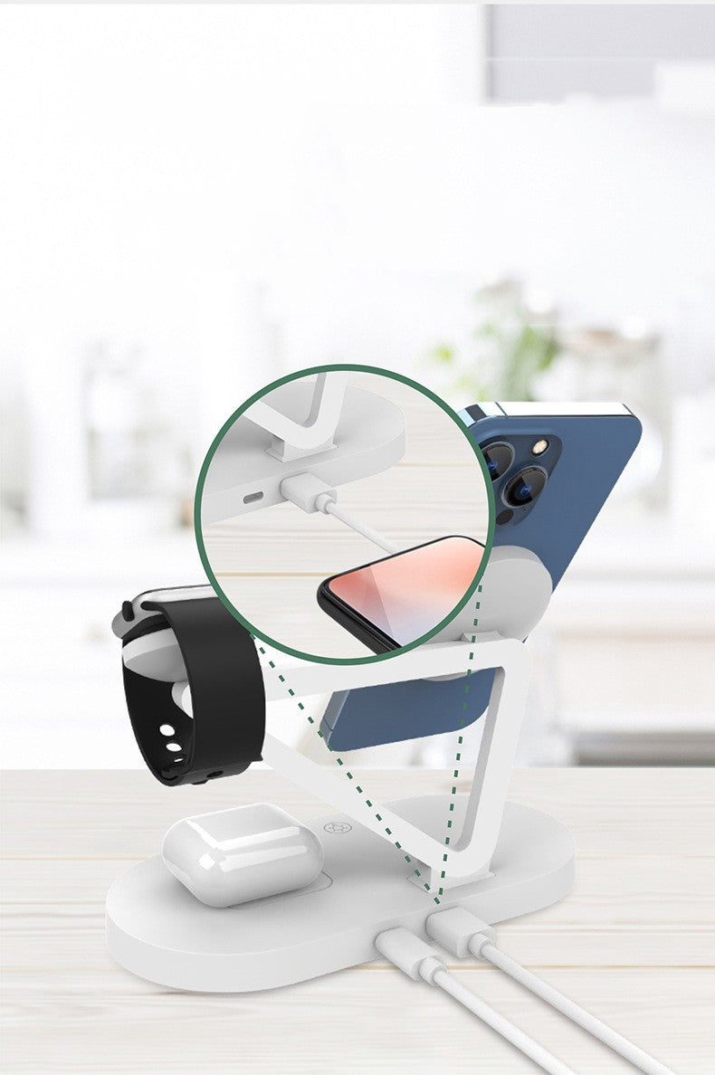 Chargeur sans fil à aspiration magnétique