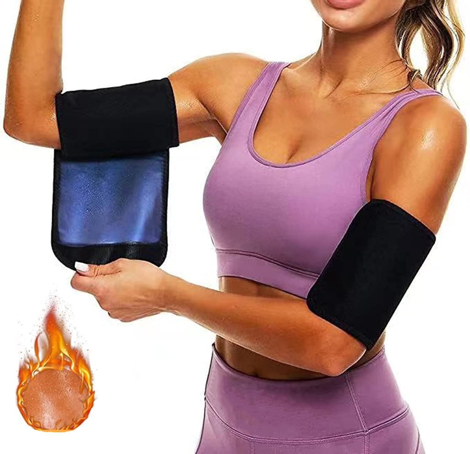 Bande de bras Sports Burst Into Sweat Arm Shaping Stuffy Sweatband Yoga Ceinture