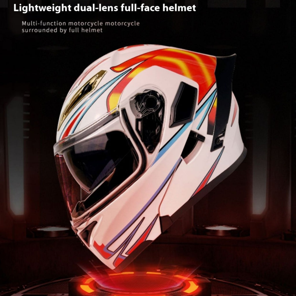 Personnalisé Big Tail Knight Sécurité Quatre saisons Casque universel