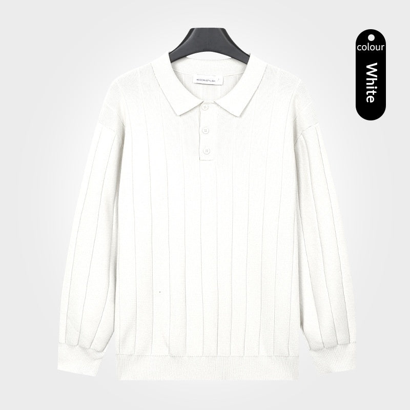Chemise à manches longues pour hommes