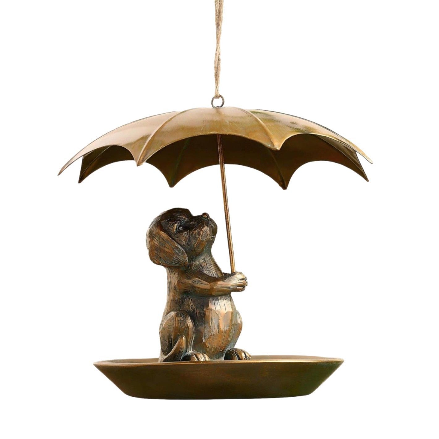 Accueil Nourriture d'oiseaux en forme de parapluie portable créatif